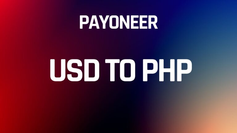 Payoneer USD Dollar to PHP Exchange Rate Today With Fee Deduction – USD to PHP (Philippine Peso)
